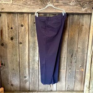 Dockers W40 L30 Dark Blue Athletic Fit Dress Pants Classic Straight-Leg